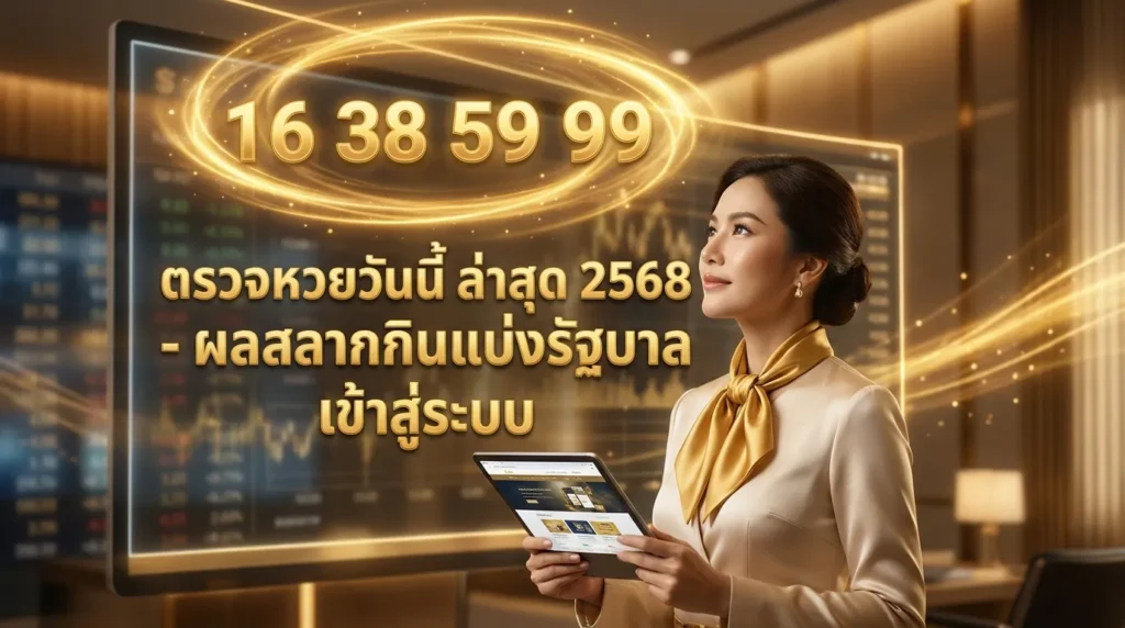 ภาพประกอบหัวข้อ ตรวจหวยวันนี้ ล่าสุด 2568 - ผลสลากกินแบ่งรัฐบาล — ตรวจหวยวันนี้ ล่าสุด 2568 - ผลสลากกินแบ่งรัฐบาล เข้าสู