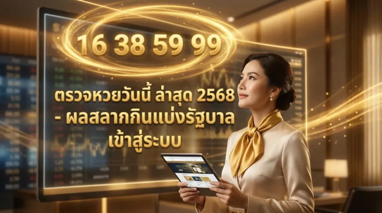 ภาพประกอบหัวข้อ ตรวจหวยวันนี้ ล่าสุด 2568 - ผลสลากกินแบ่งรัฐบาล — ตรวจหวยวันนี้ ล่าสุด 2568 - ผลสลากกินแบ่งรัฐบาล เข้าสู