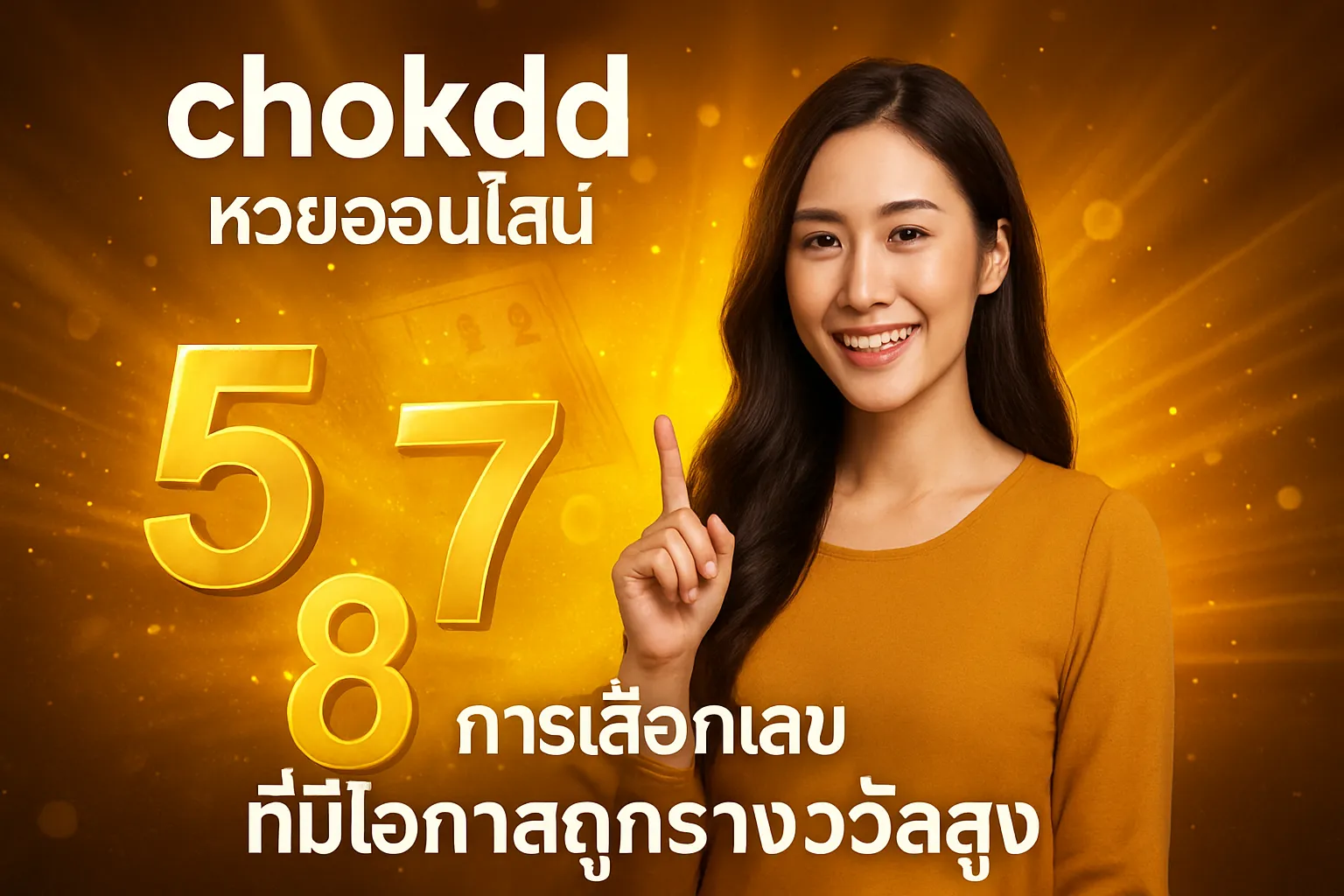 ภาพประกอบหัวข้อ การเลือกเลขที่มีโอกาสถูกรางวัลสูง