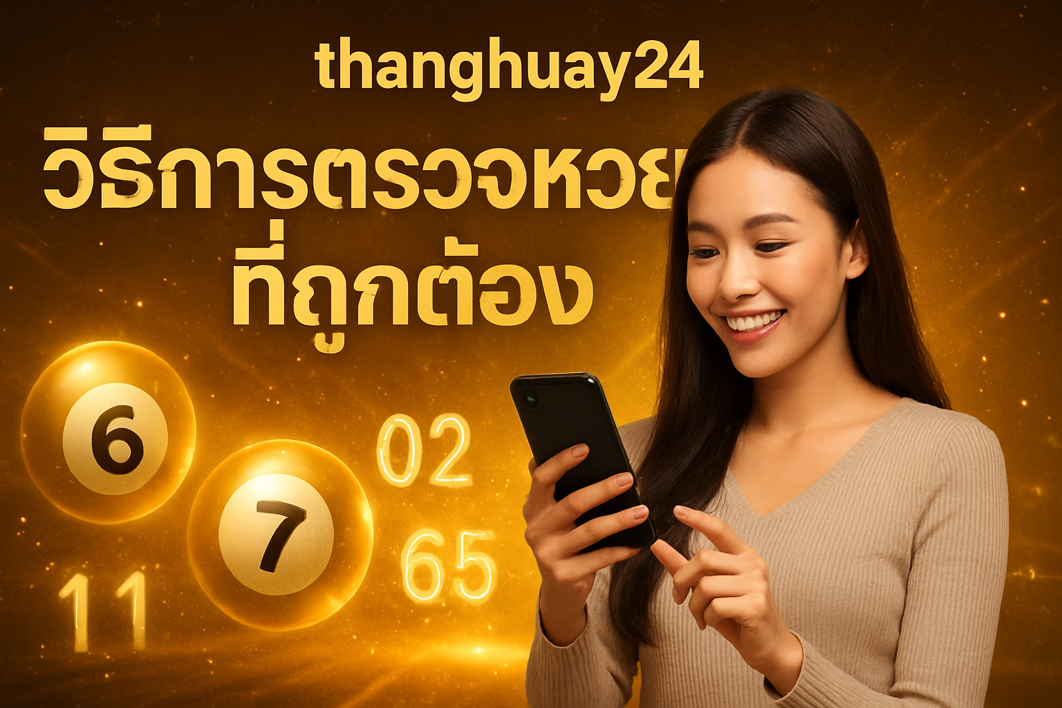 ภาพประกอบหัวข้อ วิธีการตรวจหวยที่ถูกต้อง