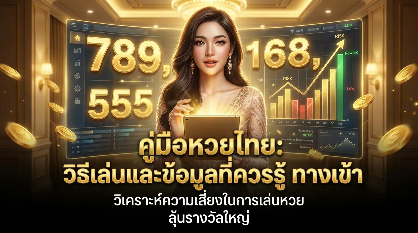 ภาพประกอบหัวข้อ การวิเคราะห์ความเสี่ยงในการเล่นหวย