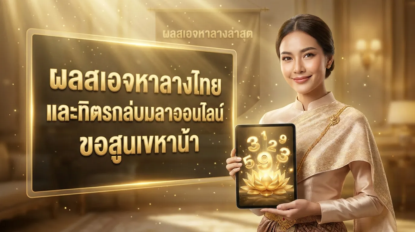 ภาพประกอบหัวข้อ ผลหวยไทยล่าสุด