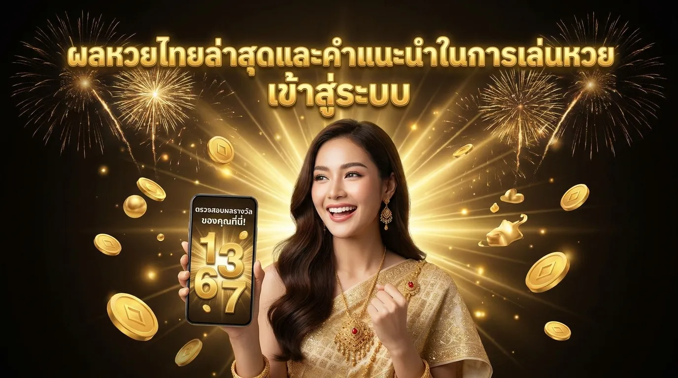 ภาพประกอบหัวข้อ วิธีการตรวจสอบผลหวย