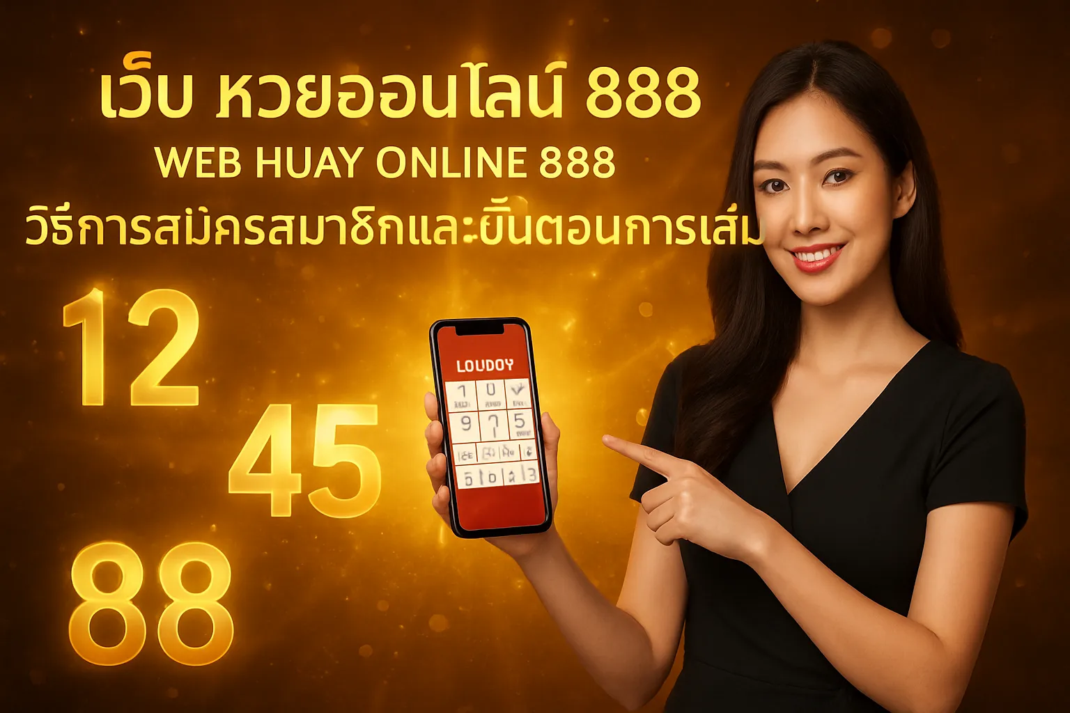 ภาพประกอบหัวข้อ วิธีการสมัครสมาชิกและขั้นตอนการเล่น
