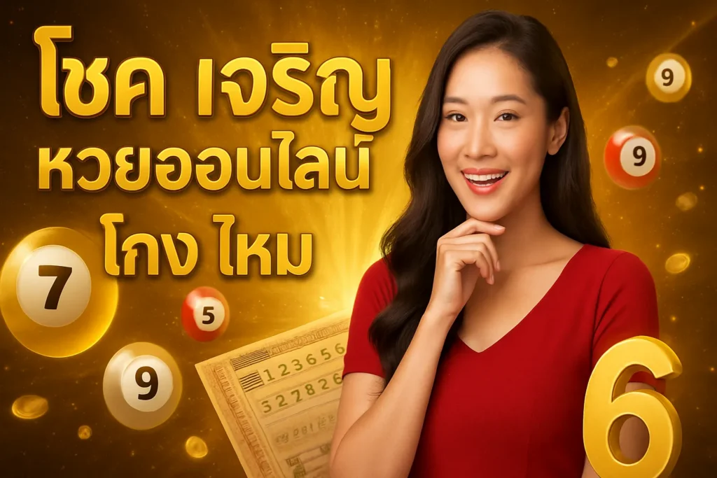 ภาพประกอบหัวข้อ โชค เจริญ หวยออนไลน์ โกง ไหม? คำแนะนำเลือกเว็บหวยปลอดภัย — โชค เจริญ หวยออนไลน์ โกง ไหม