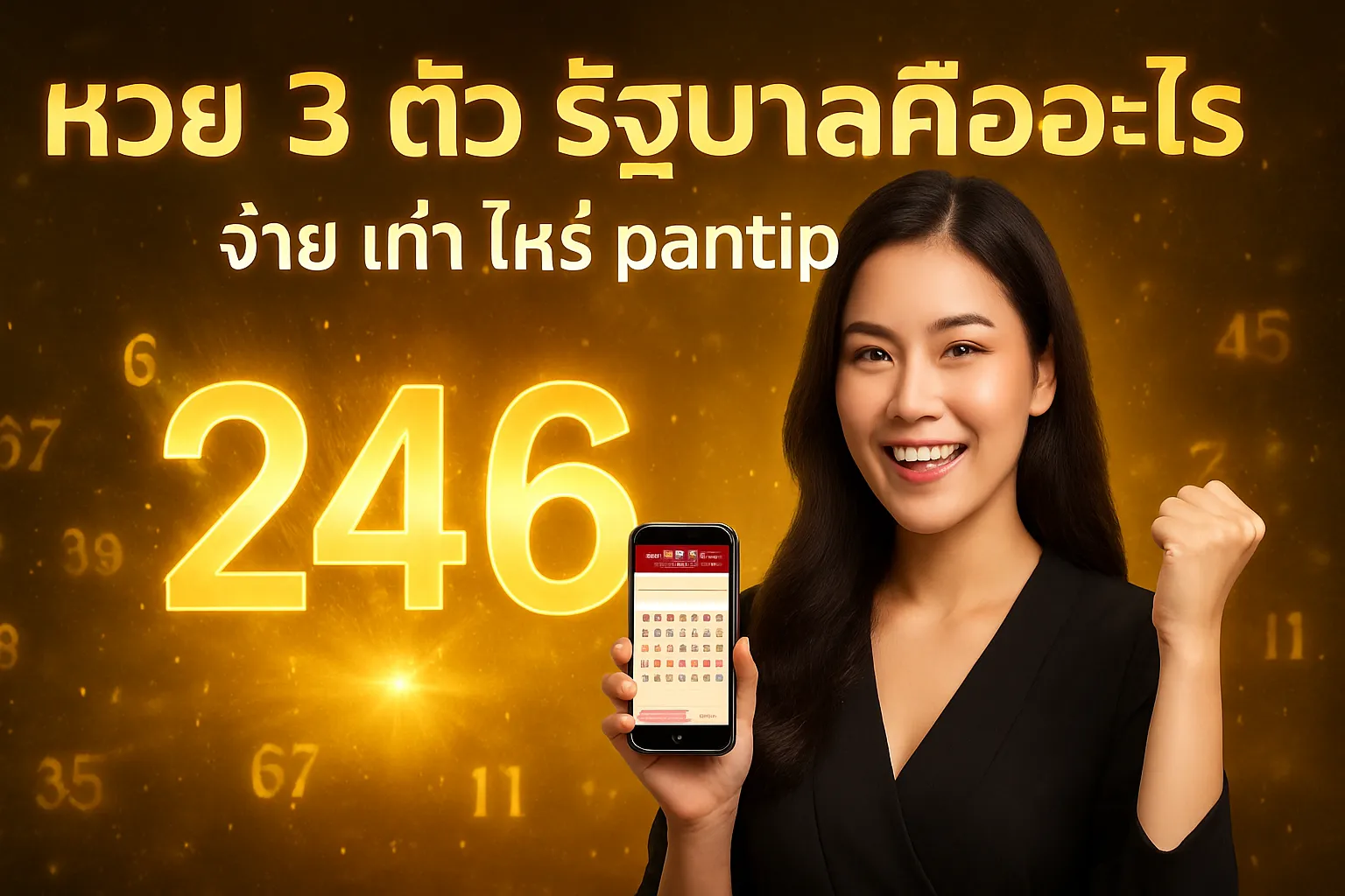 ภาพประกอบหัวข้อ หวย 3 ตัวรัฐบาลคืออะไร
