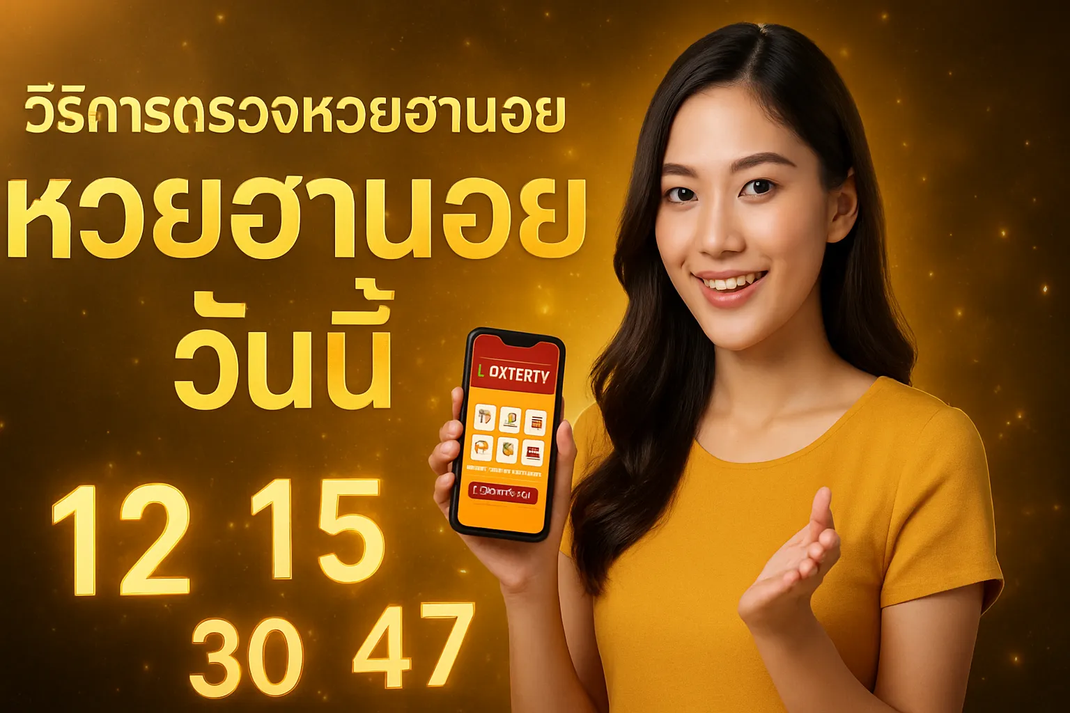 ภาพประกอบหัวข้อ วิธีการตรวจหวยฮานอย