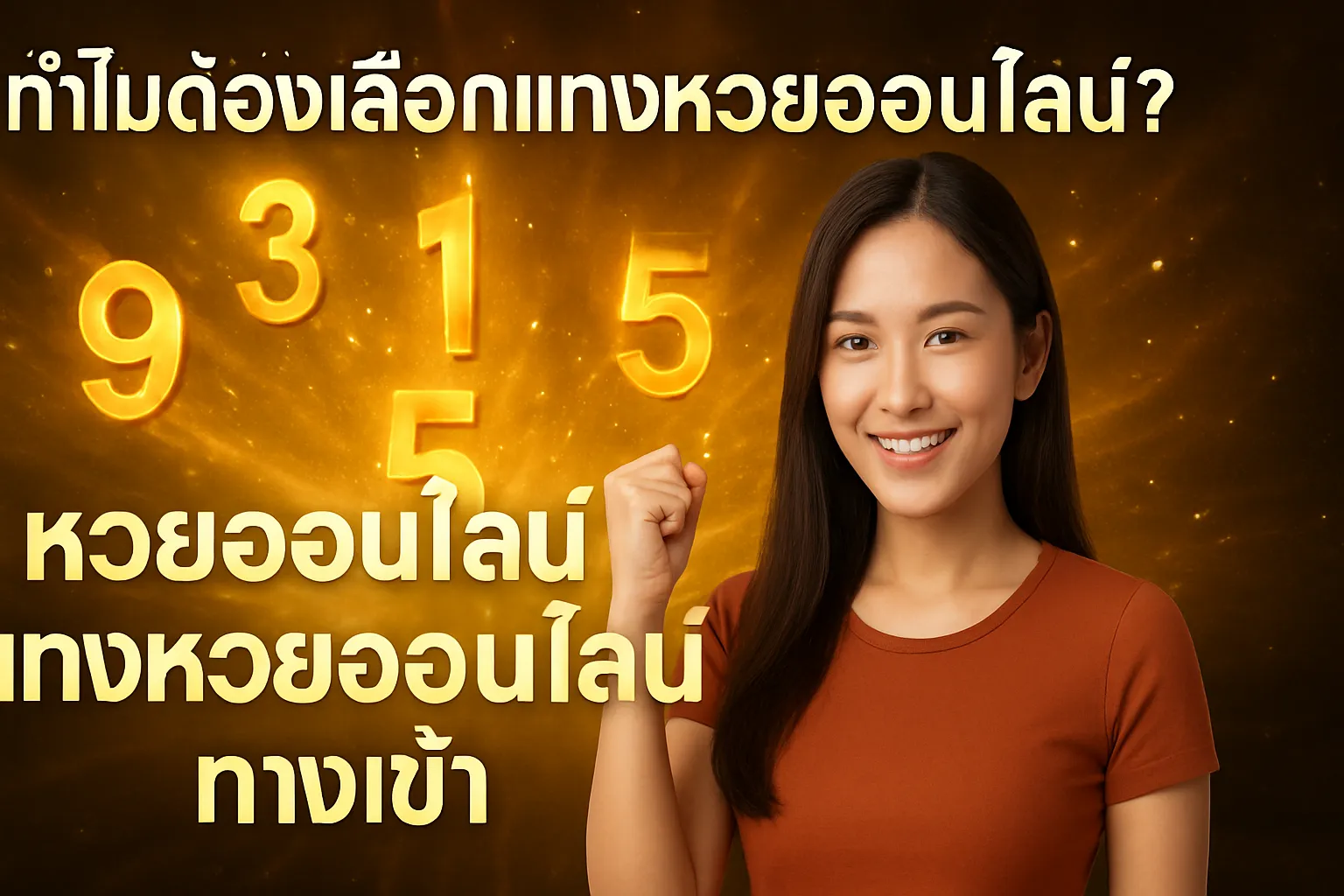 ภาพประกอบหัวข้อ ทำไมต้องเลือกแทงหวยออนไลน์?