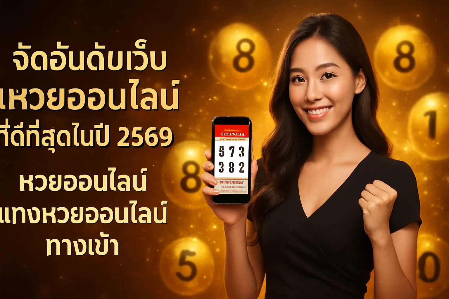 ภาพประกอบหัวข้อ จัดอันดับเว็บหวยออนไลน์ที่ดีที่สุดในปี 2569