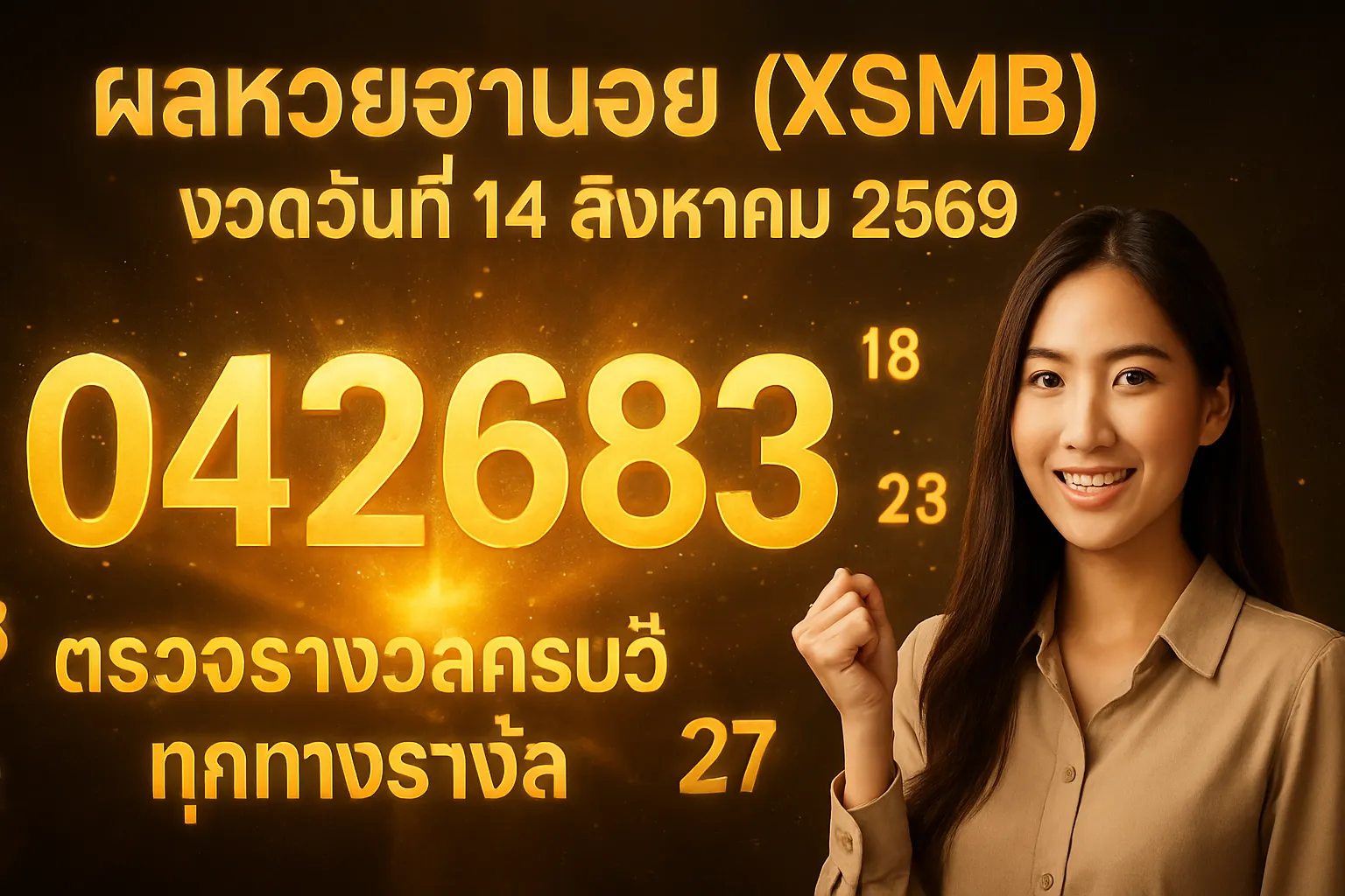 ภาพประกอบหัวข้อ ผลหวยฮานอยวันนี้ 14 สิงหาคม 2569