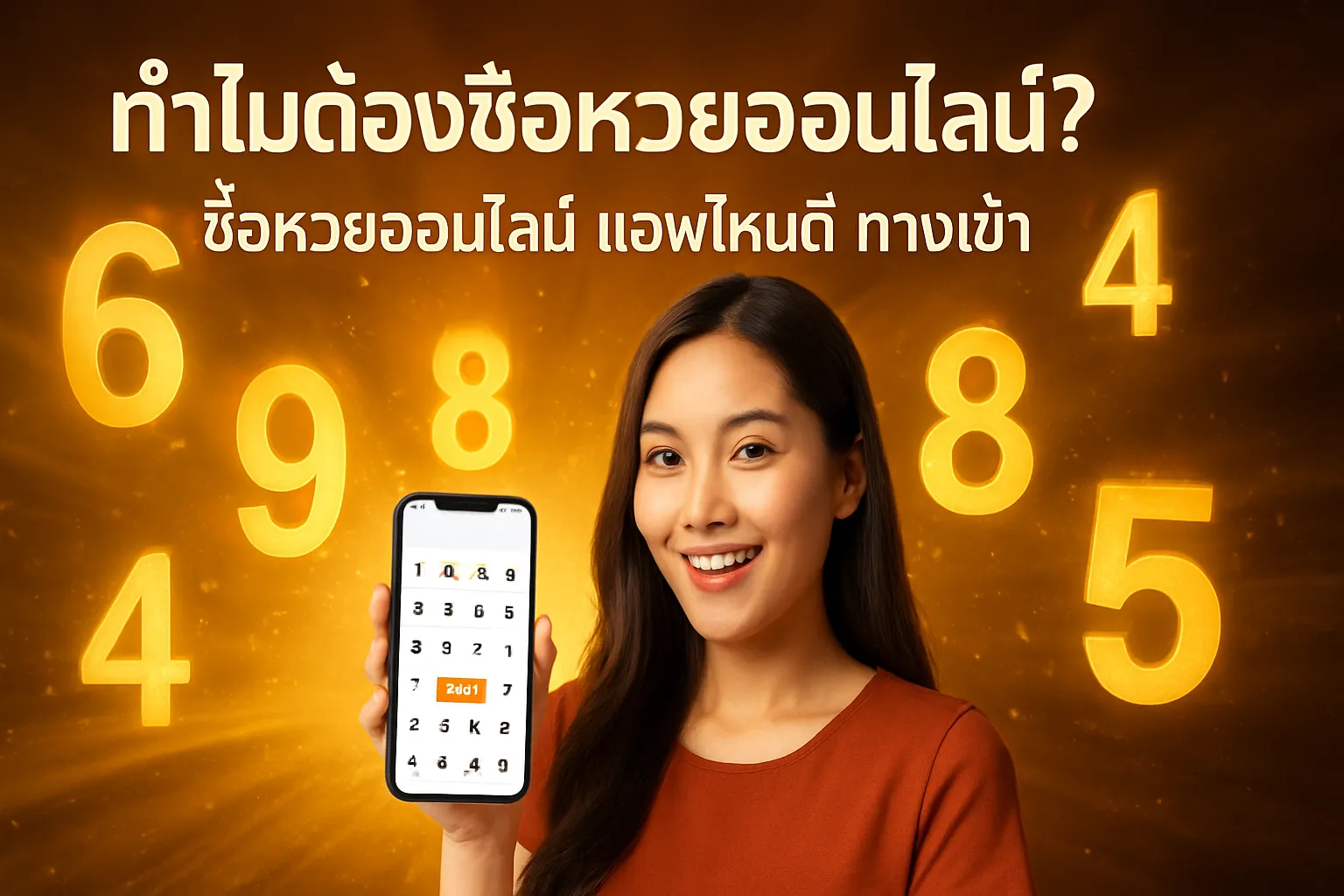 ภาพประกอบหัวข้อ ทำไมต้องซื้อหวยออนไลน์?