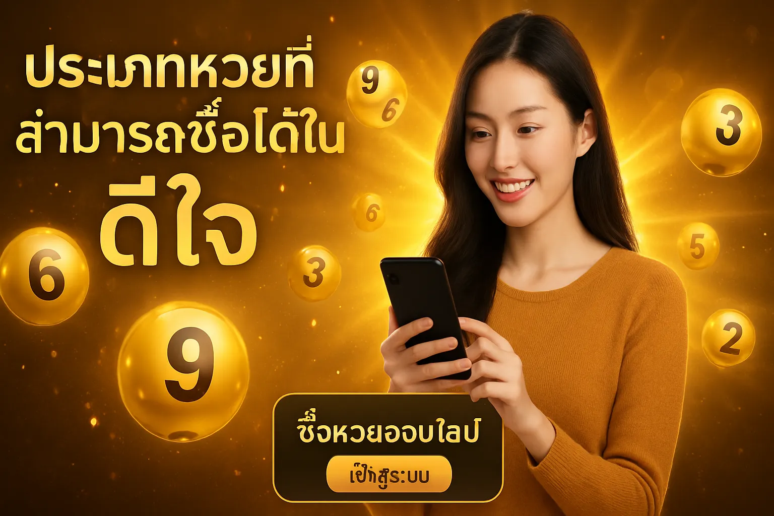ภาพประกอบหัวข้อ ประเภทหวยที่สามารถซื้อได้ใน ดีใจ