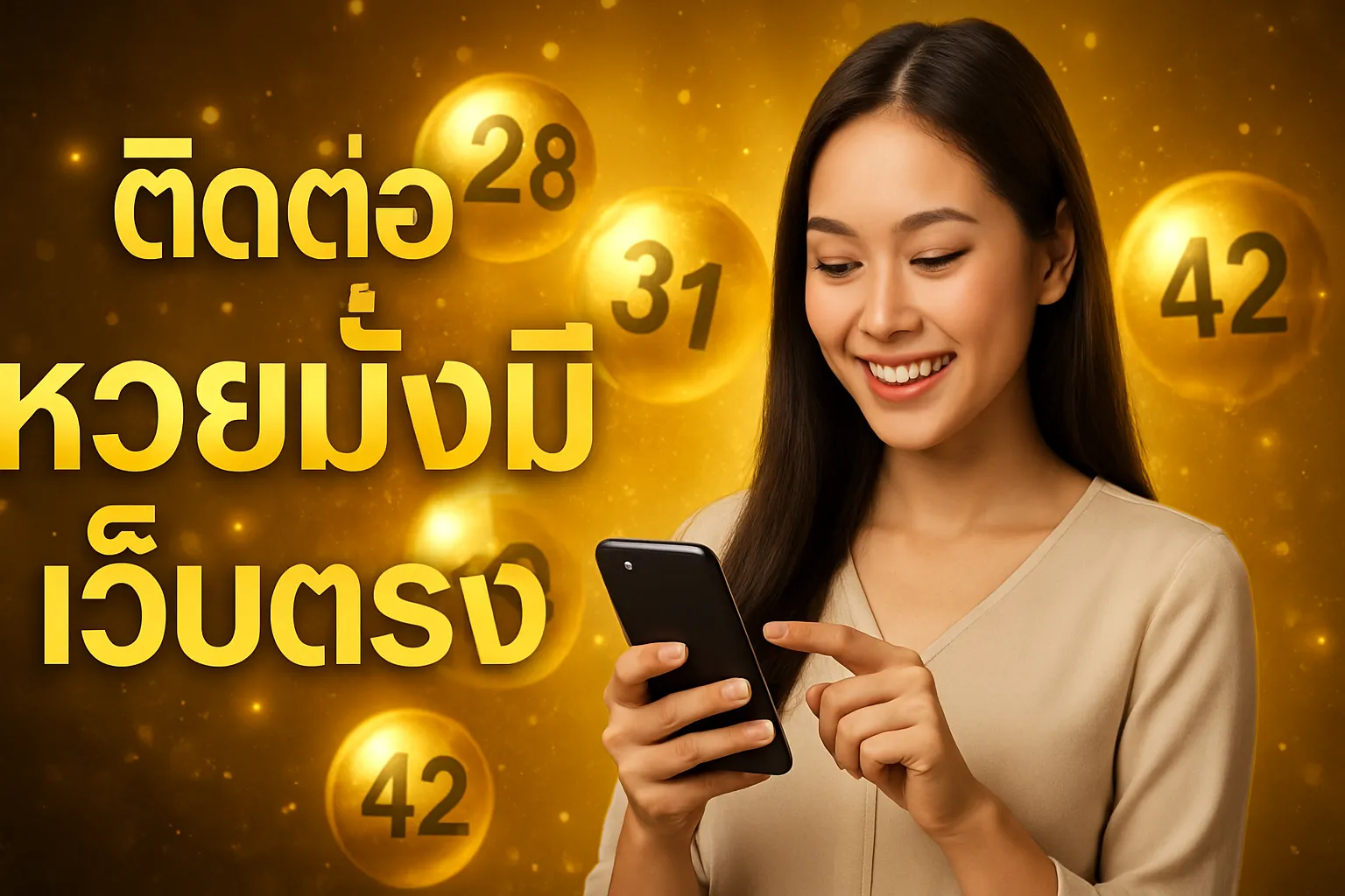 ภาพประกอบหัวข้อ วิธีการติดต่อเว็บหวยมั่งมี