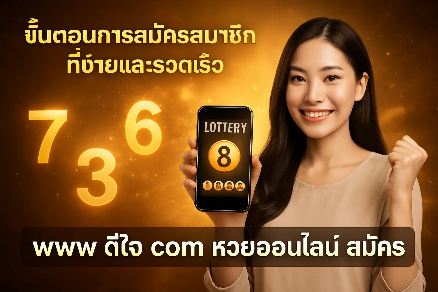 ภาพประกอบหัวข้อ ขั้นตอนการสมัครสมาชิกที่ง่ายและรวดเร็ว