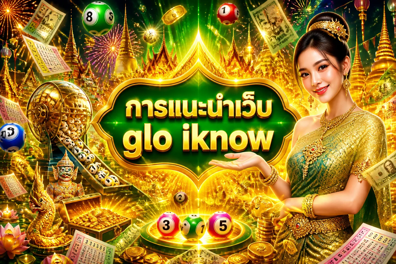 ภาพประกอบหัวข้อ การแนะนำเว็บ glo iknow