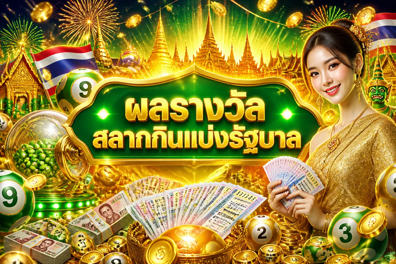 ภาพประกอบหัวข้อ ผลรางวัลสลากกินแบ่งรัฐบาล